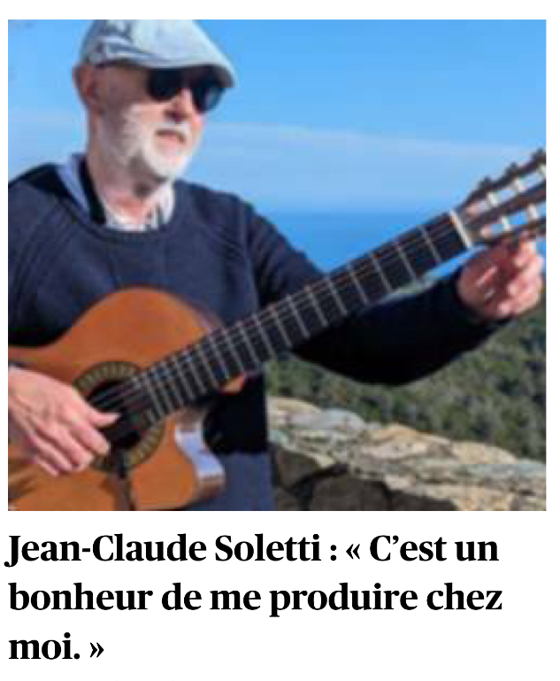 Jean-Claude Soletti allie musique et poésie